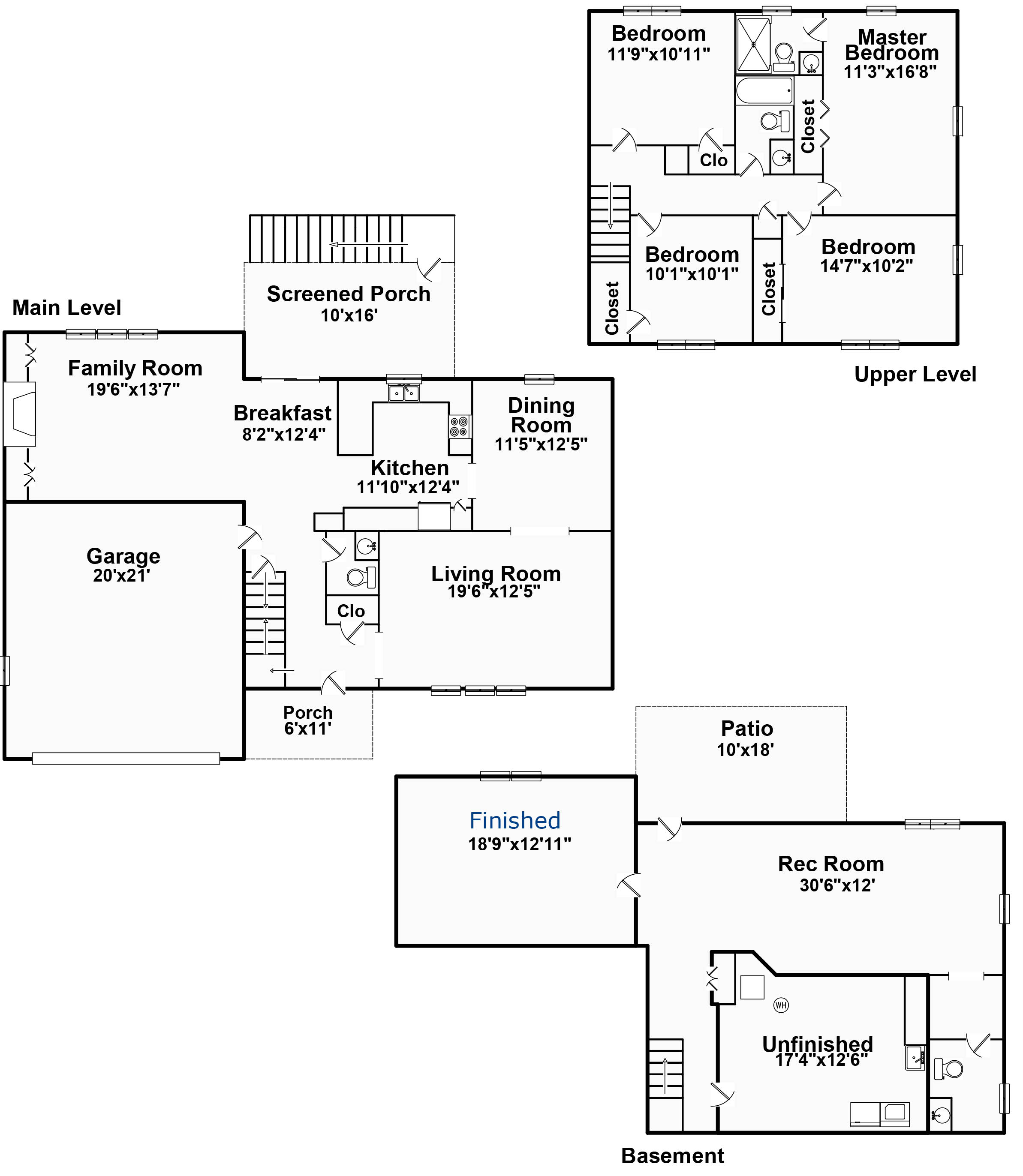 821 W Karen Drive, Decatur, IL Floorplan